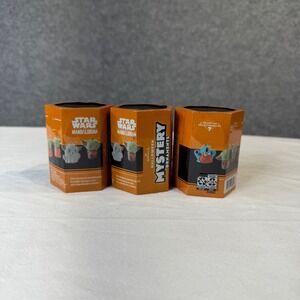 Hallmark Star Wars The Mandalorian Halloween Mystery Ornament Set of‎ 3 NIP